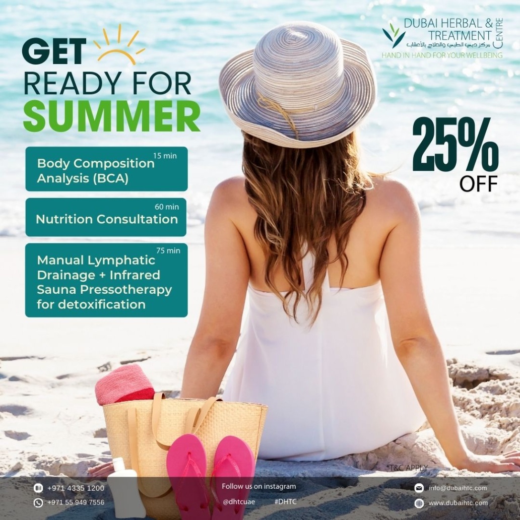Get Ready For Summer - with our special package! Save 25%